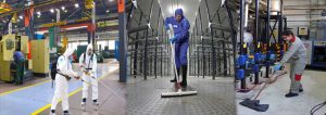 Fabrikalardaki Makinaların Üzerindeki Ağır Metal Temizliği
